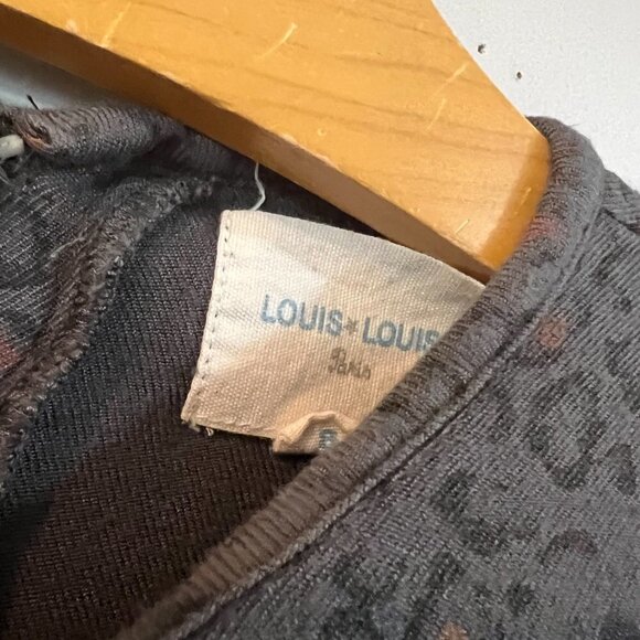 Louis Louise Paris Girls Leopard Animal Print Dress Size 8 Runs Small - Picture 4 of 5